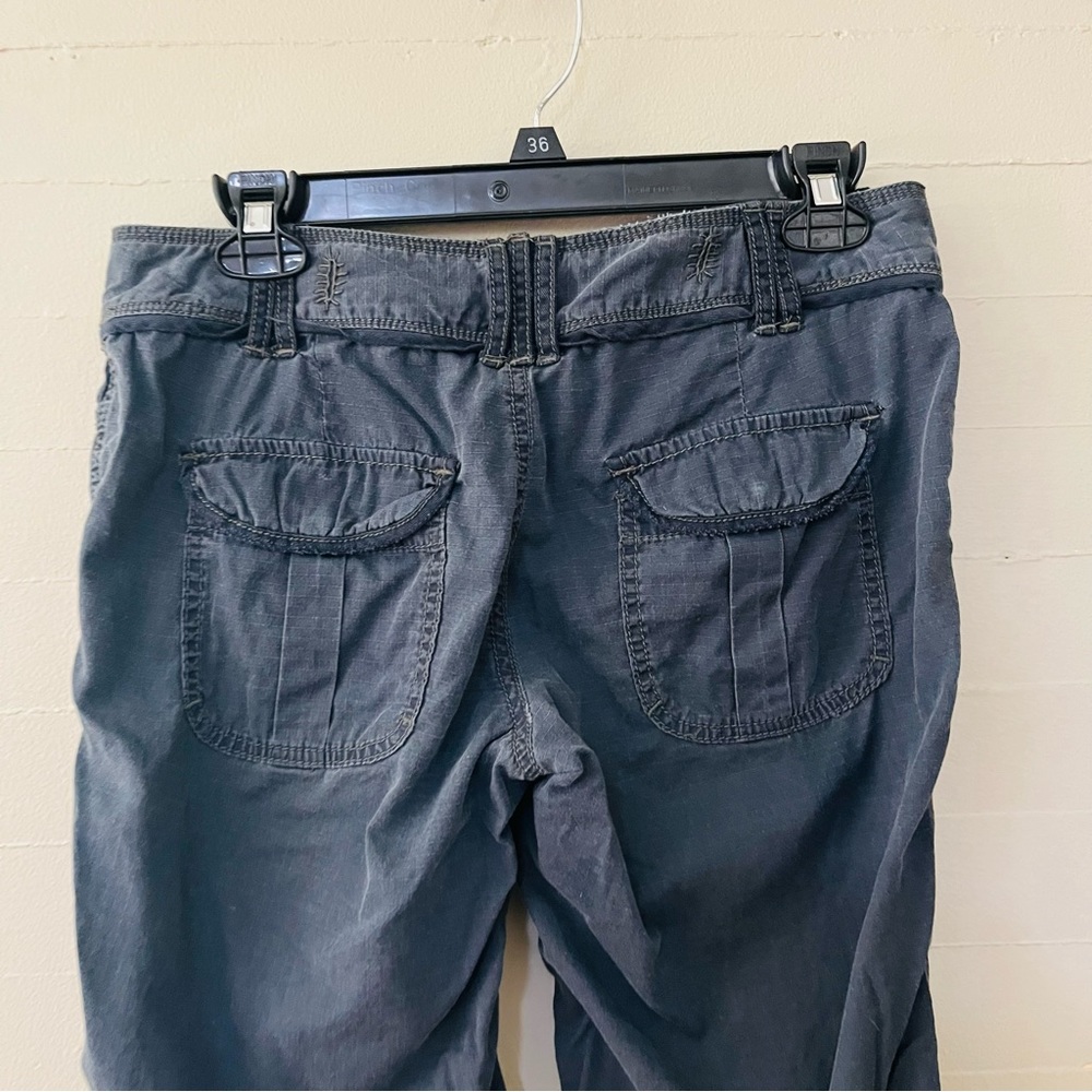 Vintage Free People Movement Navy Cargo Shorts SZ 4 - Picture 8 of 9
